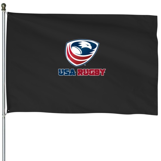 Discover USA RUGBY House Flags