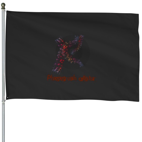 Discover Phonograph cylinder Classic House Flags