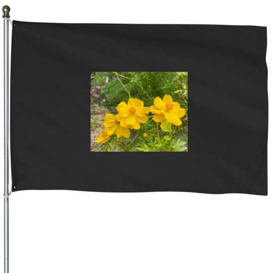 Discover Flowers Classic House Flags