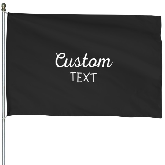 Discover Personalized Custom House Flag Printing