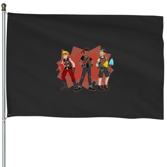Discover The Boomers! House Flags