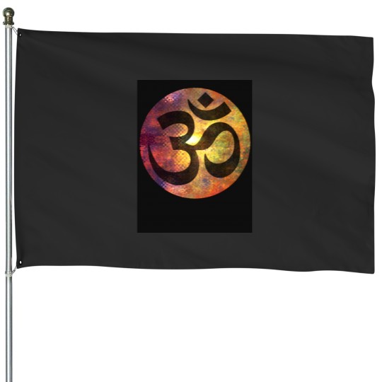 Discover Power of Om Classic House Flags