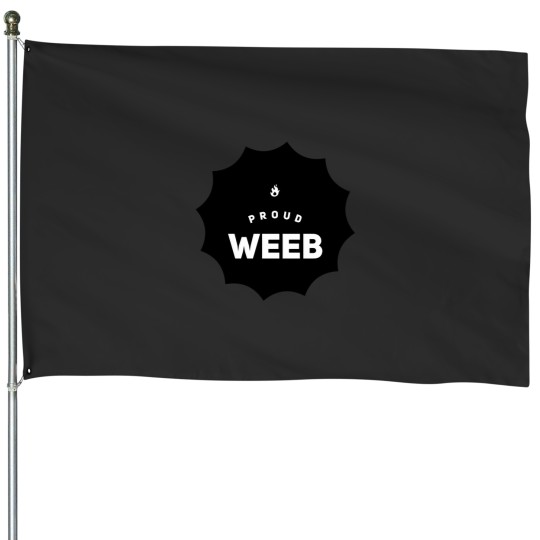 Discover Proud Weeb 243 House Flags