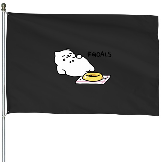 Discover Tubbs (Neko Atsume) Classic House Flags