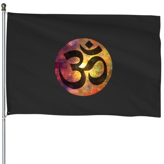 Discover Power of Om Classic House Flags