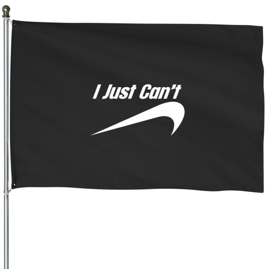 Discover NSM400 I just can't do it Classic House Flags