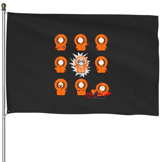 Discover South Parks Kenny Grid House Flags