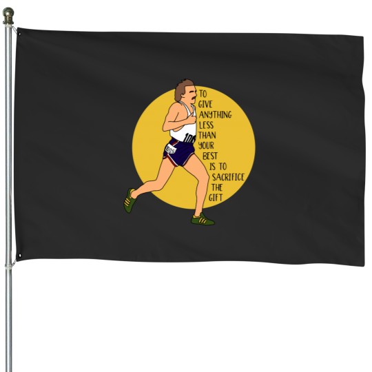Discover Steve Prefontaine - The Gift Classic House Flags
