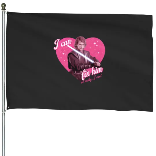 Discover I Can Fix Him (No Really I Can) Anakin House Flags, Skywalker House Flags
