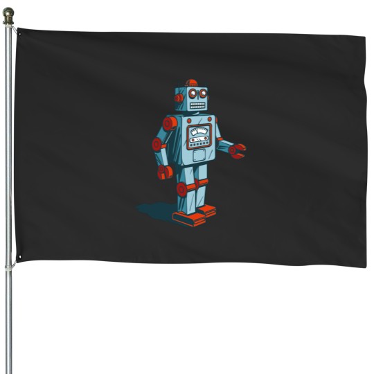 Discover Beastie Boys Robot Essentialss House Flags