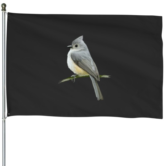Discover cute bird House Flags