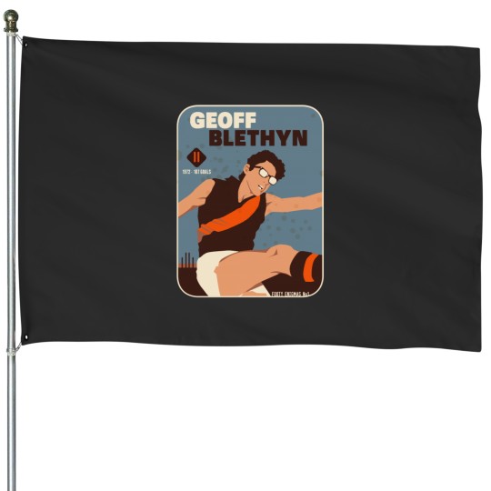 Discover Geoff Blethyn, Essendon Fitted House Flags