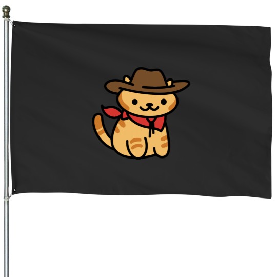Discover Billy the Kitten Classic House Flags