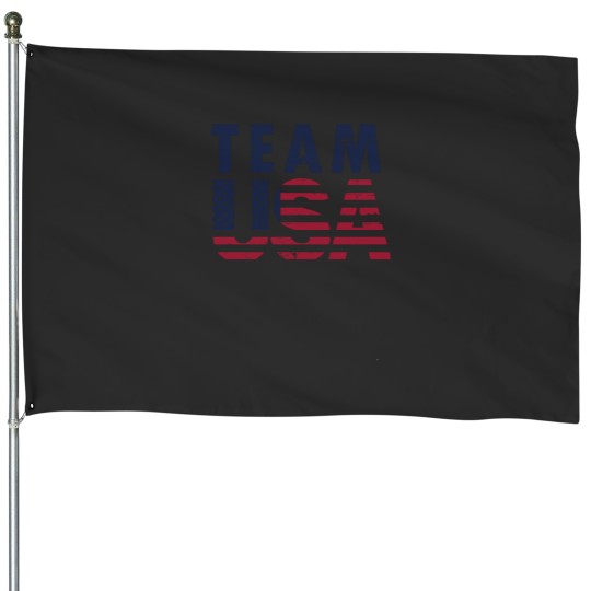 Discover Teams USA Olympics 2024  American Flag Sports Gear Classic House Flags