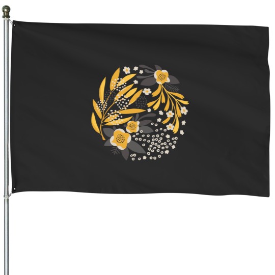 Discover Yellow! Classic House Flags