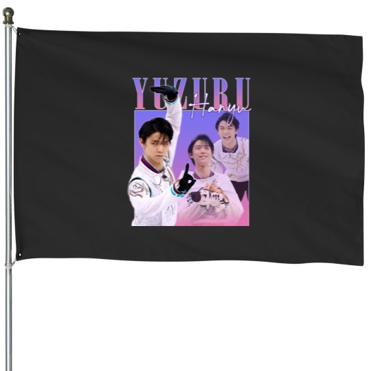 Discover YUZURU HANYU 90s aesthetic design Classic House Flags