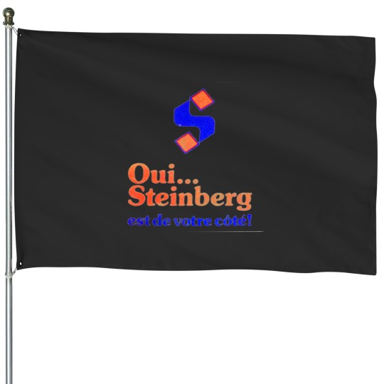 Discover Yes ... Steinberg is on your side Classic House Flags