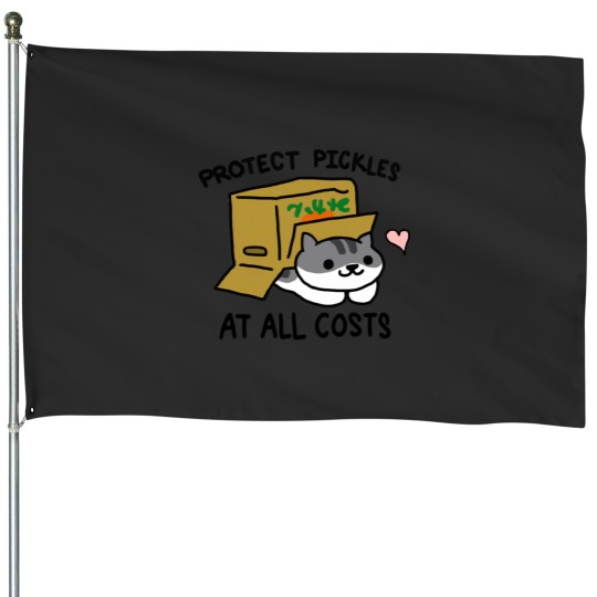 Discover Pickles Protection Squad Classic House Flags