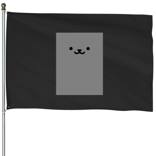 Discover Neko Atsume - Shadow Graphic House Flags