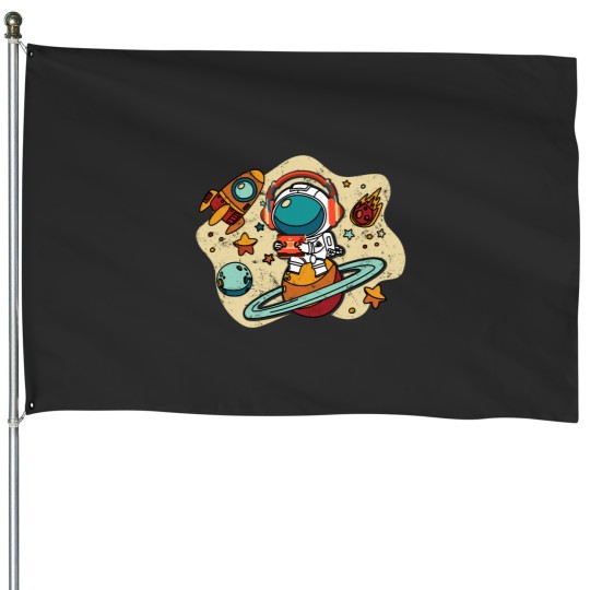 Discover Cosmic Sound Vintages House Flags