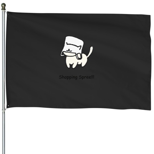 Discover Neko Atsume Shopping Spree!!! Classic House Flags