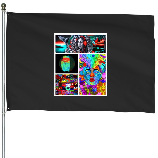 Discover Cosmic Sound⭐⭐⭐⭐⭐ Classic House Flags
