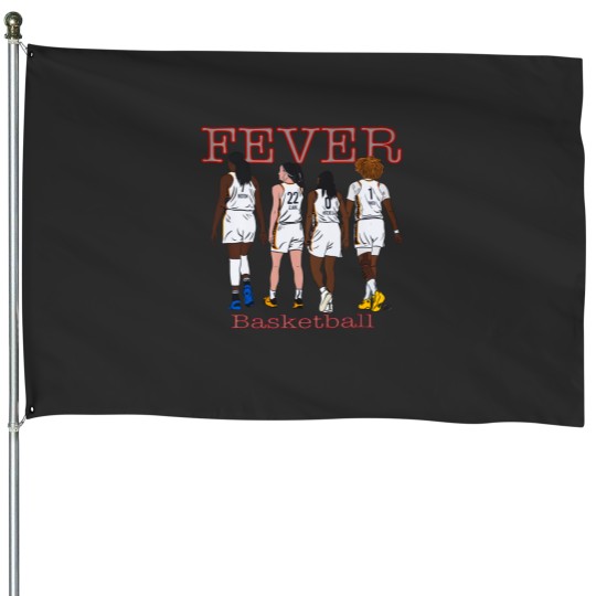 Discover Indiana Fever Basketball Team House Flags House Flags