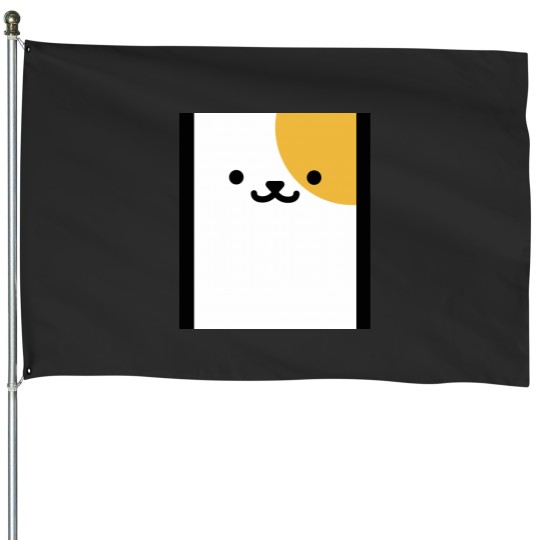 Discover Neko Atsume - Sunny Graphic House Flags