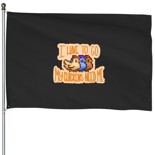 Discover Stardew Valley chickens House Flags