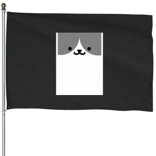 Discover Neko Atsume - Rascal Graphic House Flags