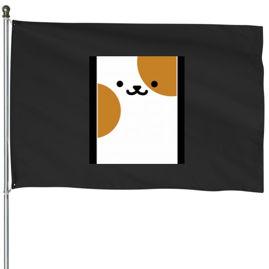 Discover Neko Atsume - Patches Graphic House Flags