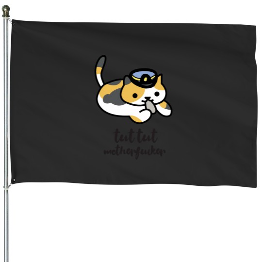 Discover Tut tut motherfucker Classic House Flags