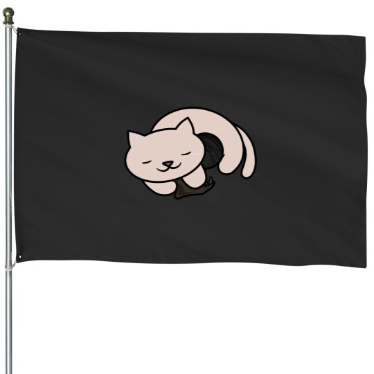 Discover Solas the Cat Classic House Flags