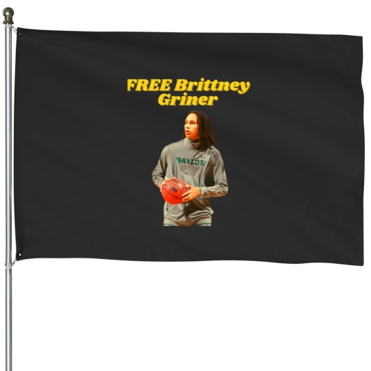 Discover free brittney griner essential t shirt  brittney griner sticker Classic House Flags