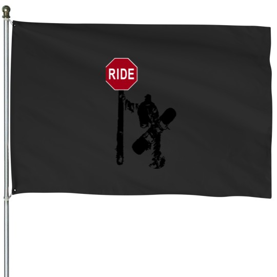 Discover snowboard  directions Essential House Flags