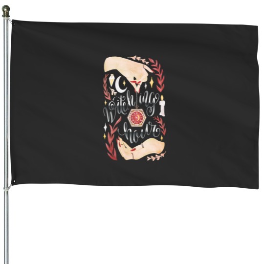Discover WITCHING HOUR House Flags