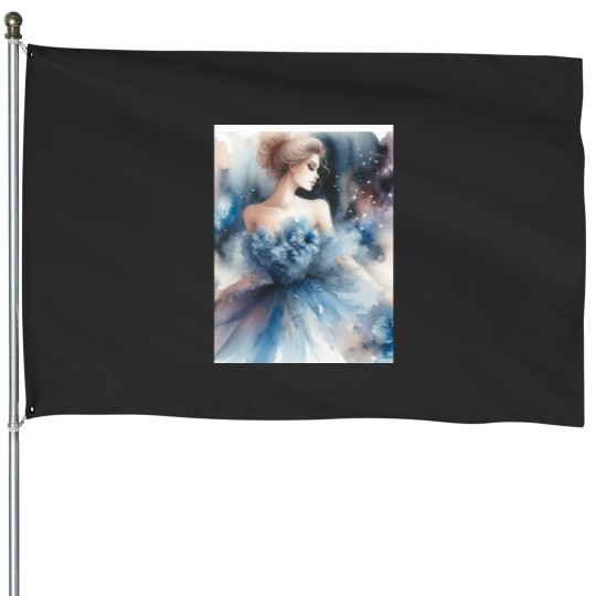 Discover Cosmic Sound Fashion Graphic House Flags