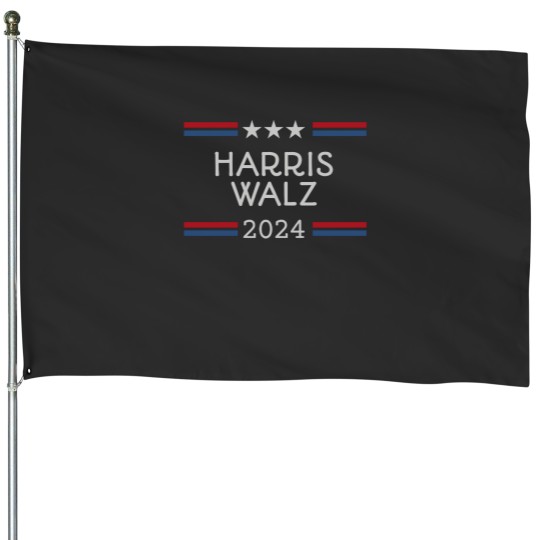 Discover Harris Walz 2024 House Flags, Kamala Harris, Tim Walz, Gift for Democrat