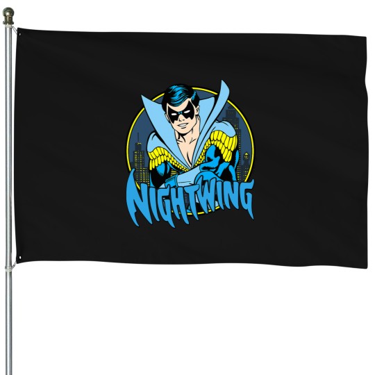 Discover Nightwing Circle House Flags