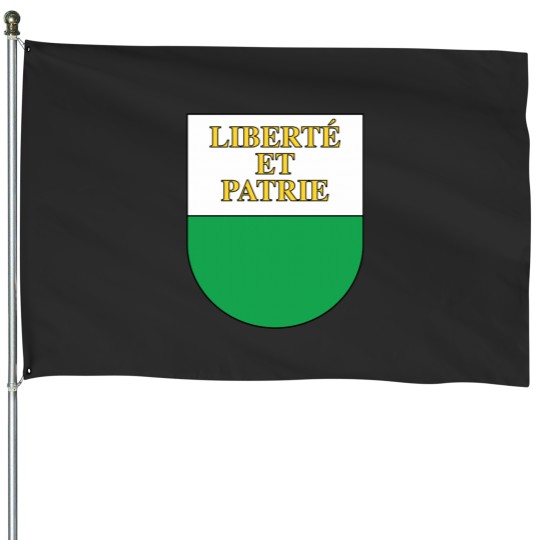 Discover Coat of Armss of Vaud Canton Classic House Flags