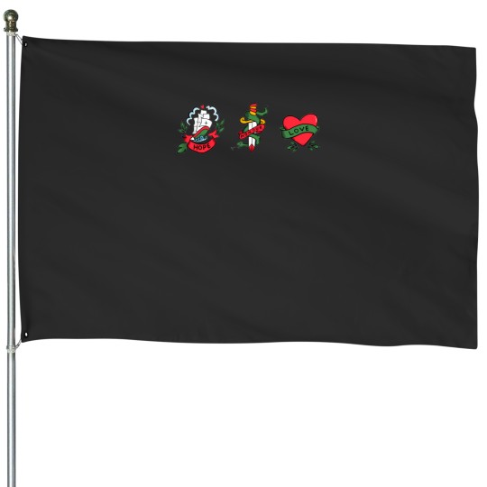 Discover Hope Honour Love 2108 House Flags