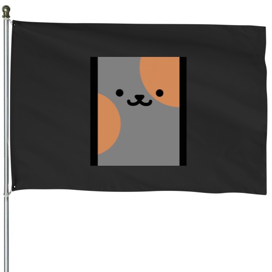 Discover Neko Atsume - Spooky Graphic House Flags