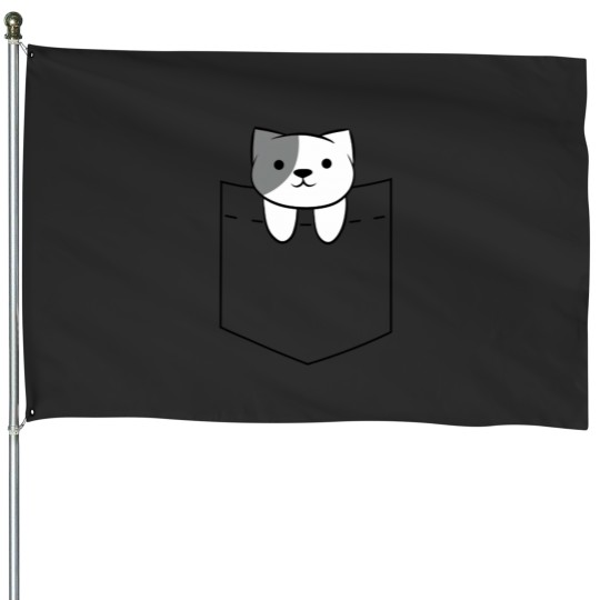 Discover Lexy Pocket Tee Classic House Flags