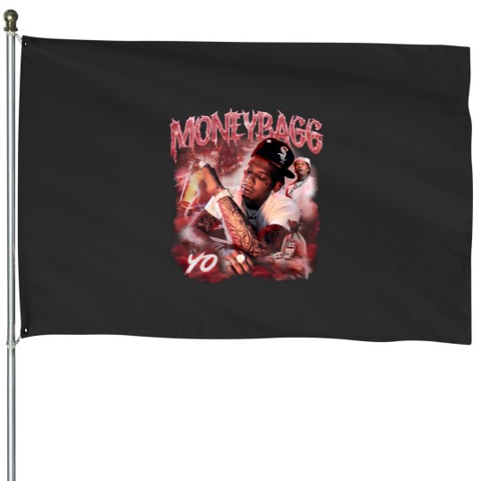 Discover Moneybagg Yo Rap House Flags, Larger Than Life Tour 2023 House Flags