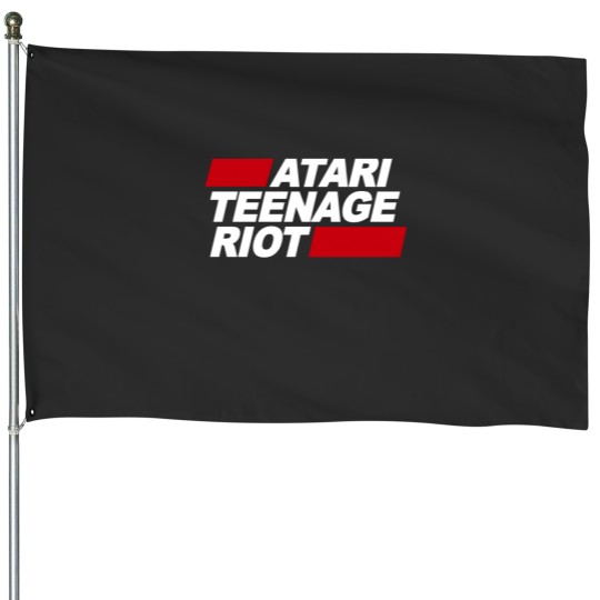 Discover ATARI-TEENAGE-RIOT House Flags