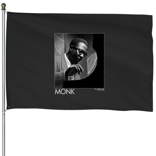 Discover Vintage 90s Thelonious Monk Jazz Musician Artwork 1990s Fashion House Flags