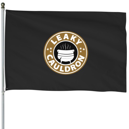 Discover Leaky Cauldron caramel House Flags