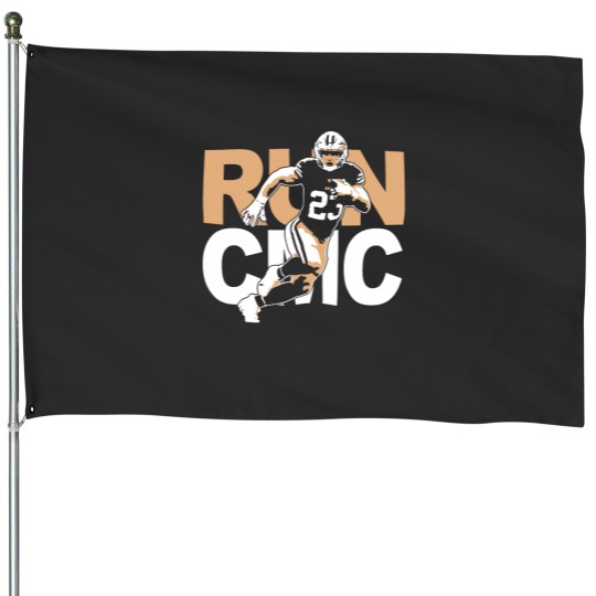 Discover San Francisco Christian McCaffrey "RUN CMC" House Flags