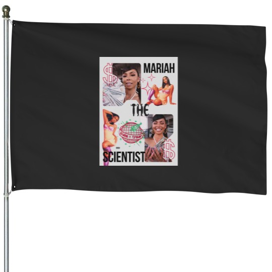 Discover MARIAH THE SCIENTIST POSTER Classic House Flags
