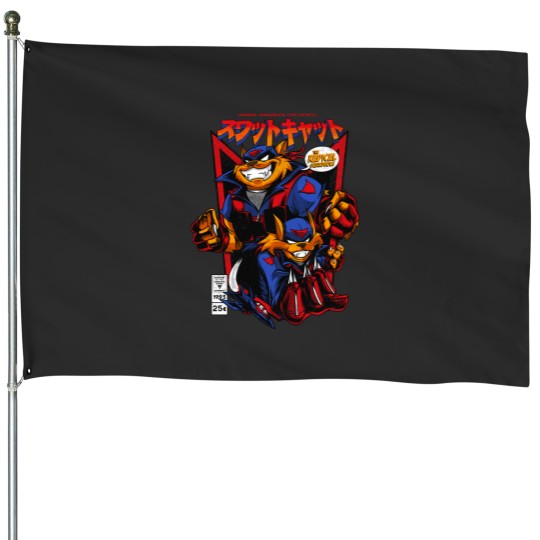 Discover Swat-Kats House Flags